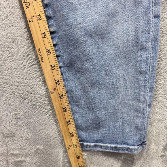 Buckle Black Jeans Womens 34x30 Light Wash Skinny Fit No. 53 Stretch Blue Denim - Picture 8 of 10